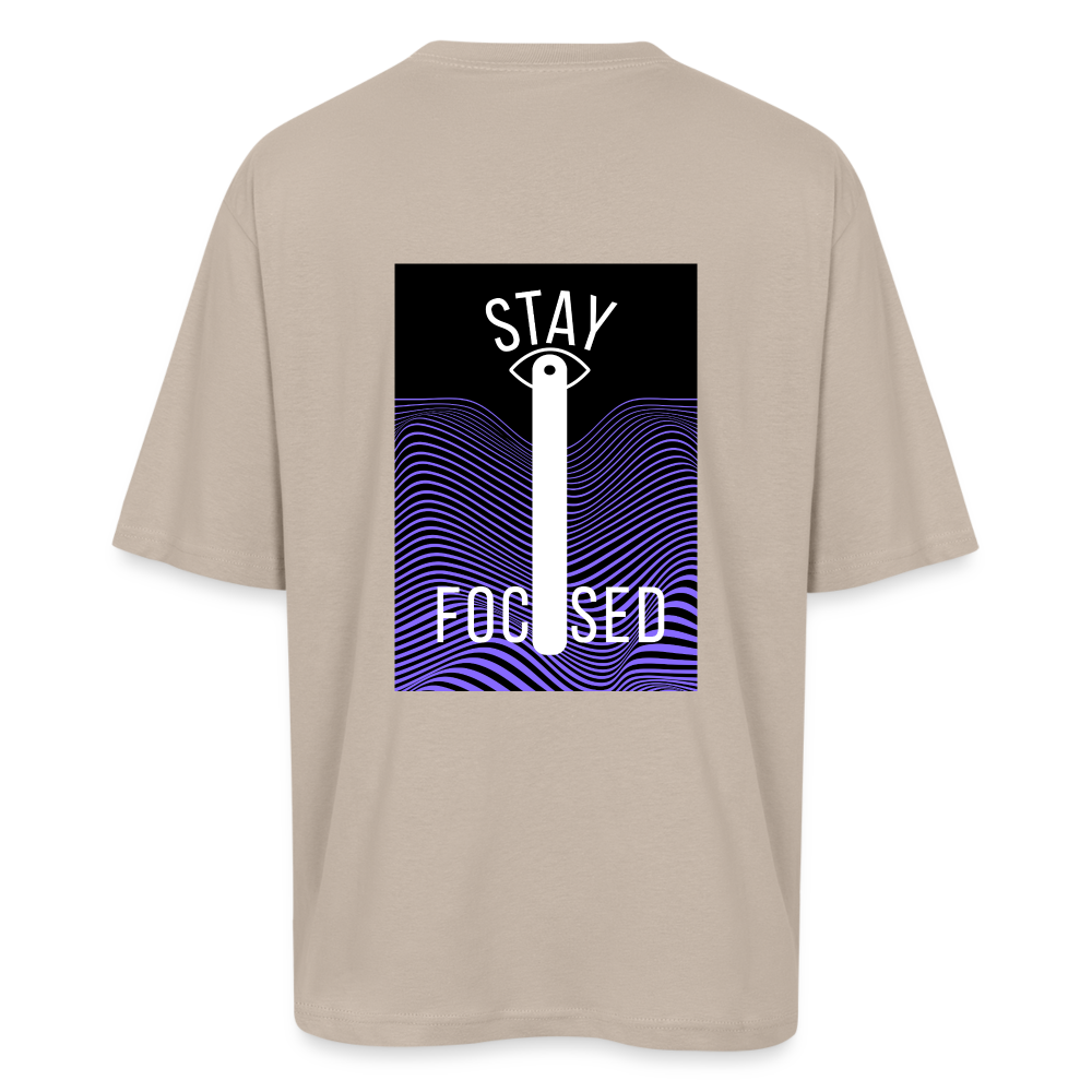 Stay Focused T-Shirt - sahara