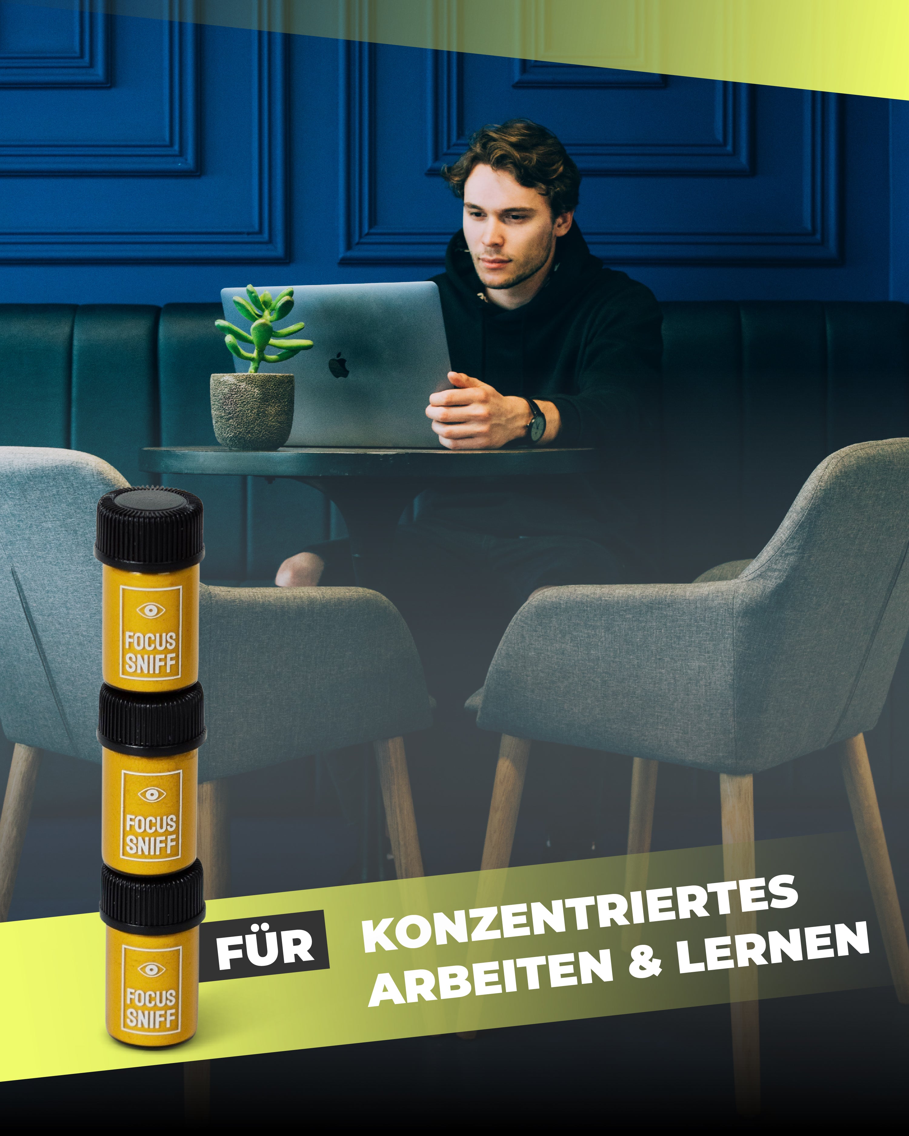 Focus Sniff Testers Pack Lernen - White und Vitamin Reload für konzentrierte Lern-Sessions mit natürlicher Energie und mentaler Klarheit