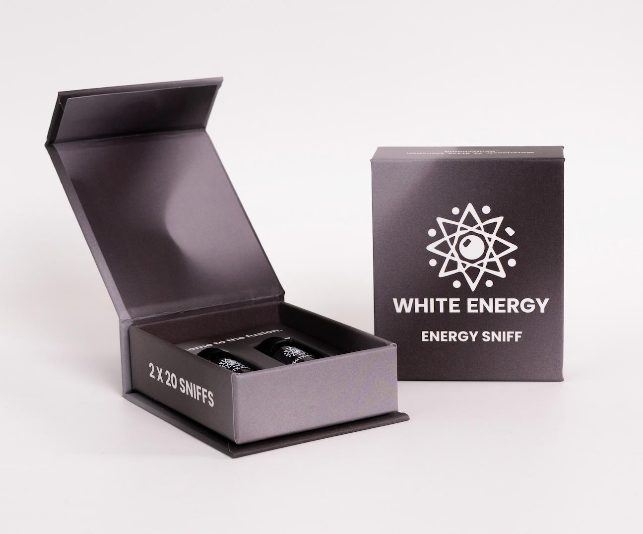 White Energy schneller Energie-Kick - Fruchtiger Cranberry Inhalator ohne Zucker mit sofortiger Wirkung über die Nasenschleimhaut